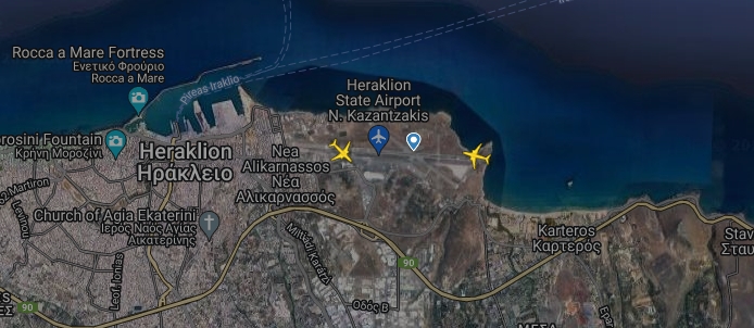 Heraklion Airport Crete - živé informace o letech o příletech a odletech
