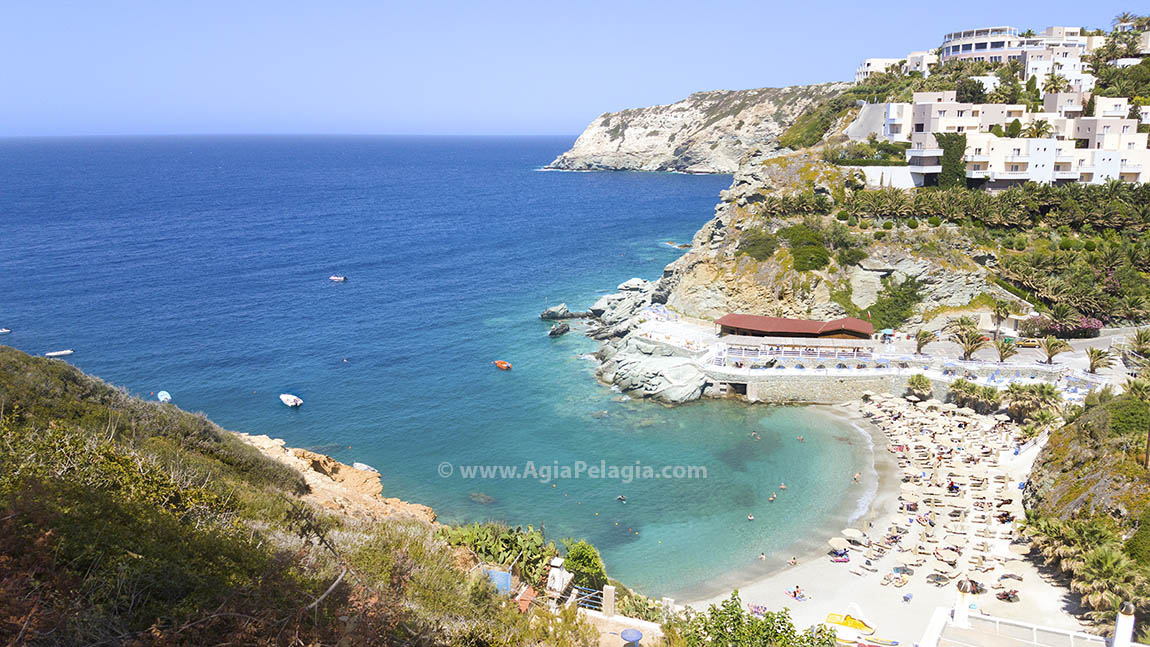 Made (Mades) Bay in Agia Pelagia