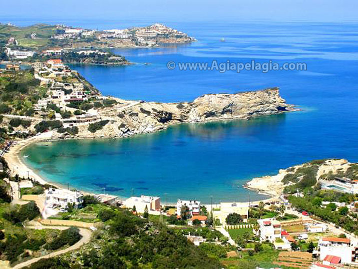 Baie de Lygaria (Ligaria) à Agia Pelagia