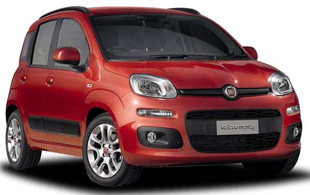 Hyrbilar i Agia Pelagia Kreta - Fiat Panda Automatisk hyrbil