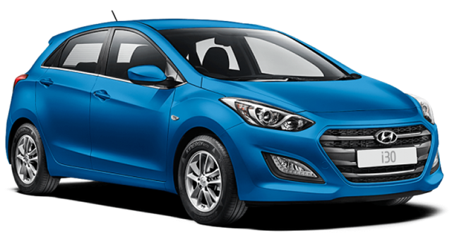 RENT A CAR in Agia Pelagia Crete - hyundai i30 car for rent