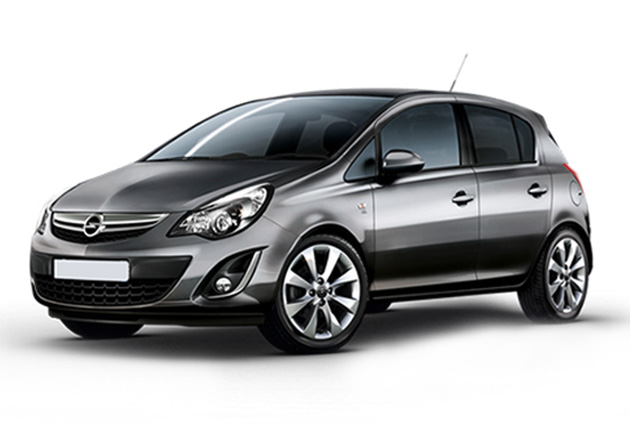 Opel Corsa rental car in Crete